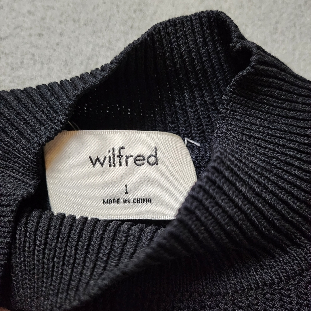 Aritzia Wilfred Salome Sweater Black - Picture 5 of 9